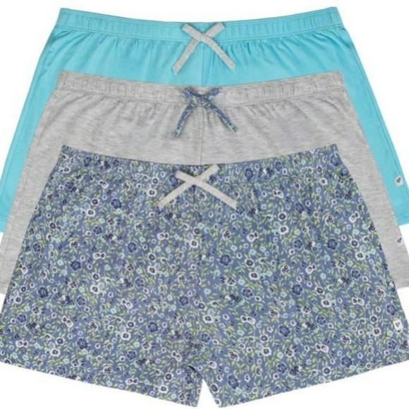 New-3pc Pack Jane And Bleecker, Super Soft, Drawstring, Relax Sleeper Shorts Set - Picture 4 of 14